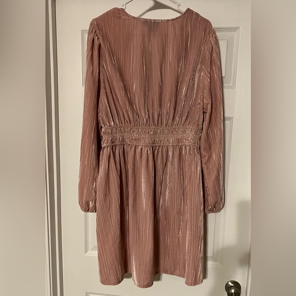 Gap Velvet Smocked Mini Dress XL - Picture 7 of 7
